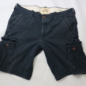 Hollister navy cargo short